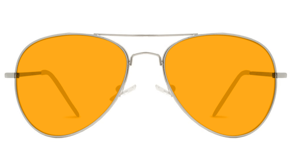 Aviator blue light outlet glasses